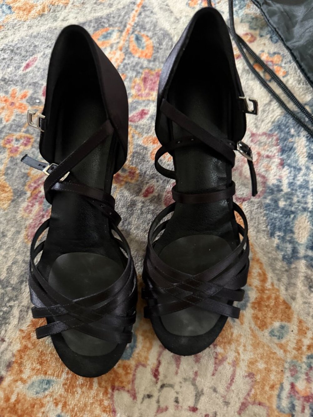 YAMI Shoes - Dana-ProFlex Latin Dance Heels - 2-1/2" Flared Heel, Size 8